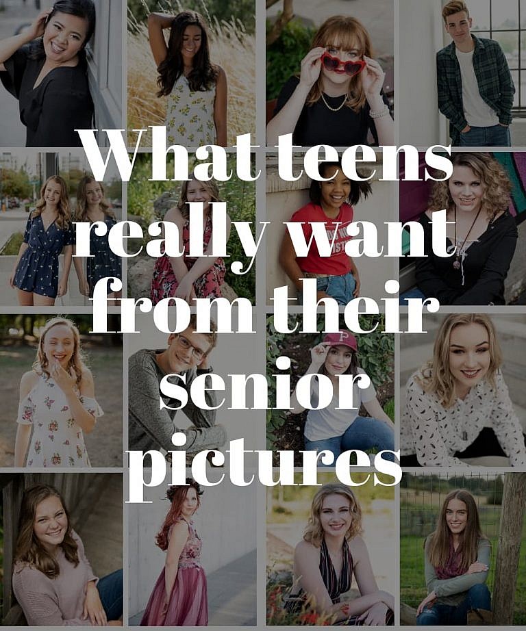 What teens really want from their senior pictures