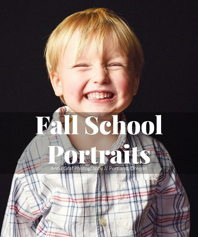 Boutique School Portraits Fall 2019